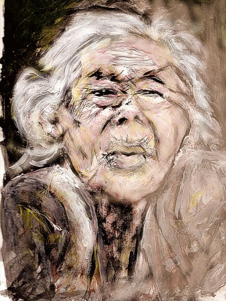 Sweet old lady van Anita Snik-Broeken