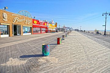 Boardwalk Coney Island by Tineke Visscher