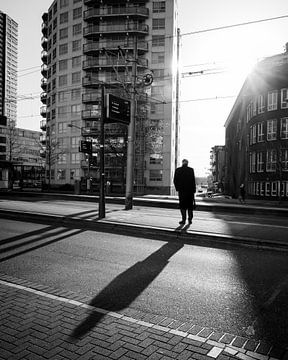 Straatfoto Rotterdam van Remco-Daniël Gielen Photography
