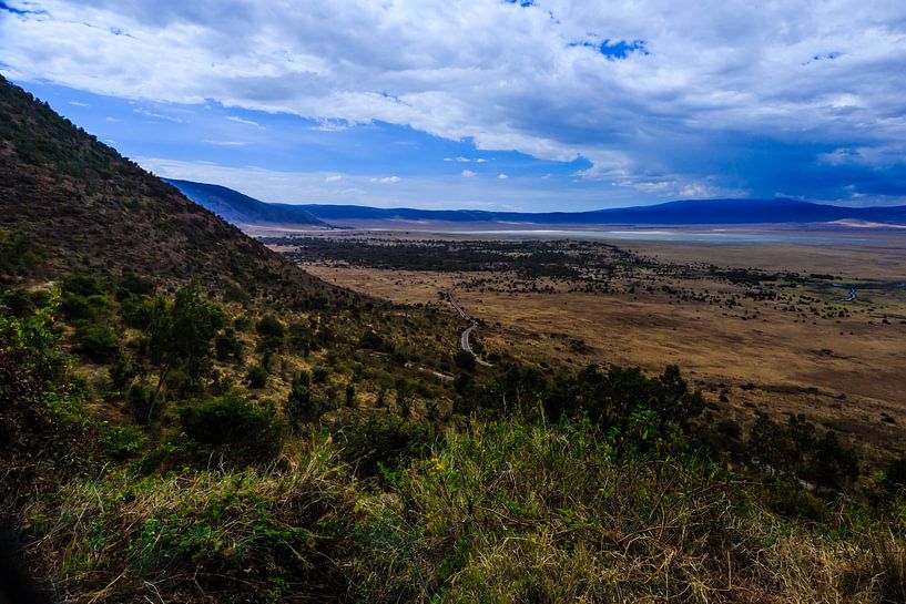 Ngorongoro krater in Tanzania par René Holtslag