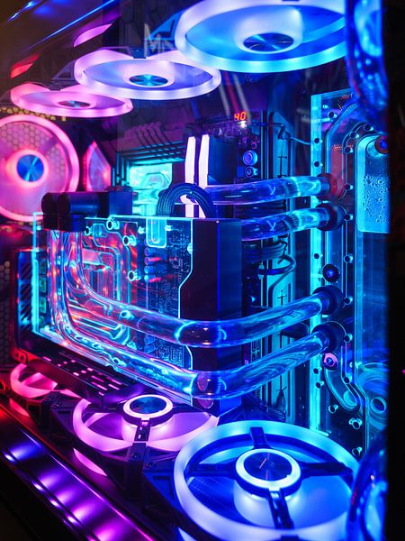 RGB lighting of the mainboard by Mustafa Kurnaz