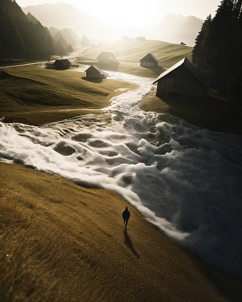 Aventure dans les Dolomites par fernlichtsicht