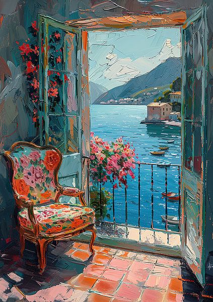 Matisse inspires Open Window See by Niklas Maximilian