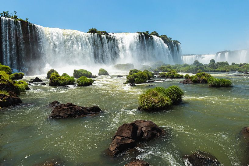 De watervallen van Iguaçu van OCEANVOLTA