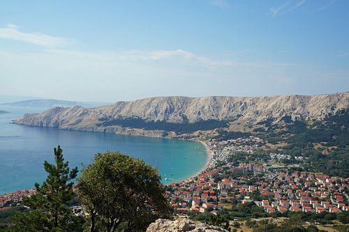 Baai bij Baska - Kroatië