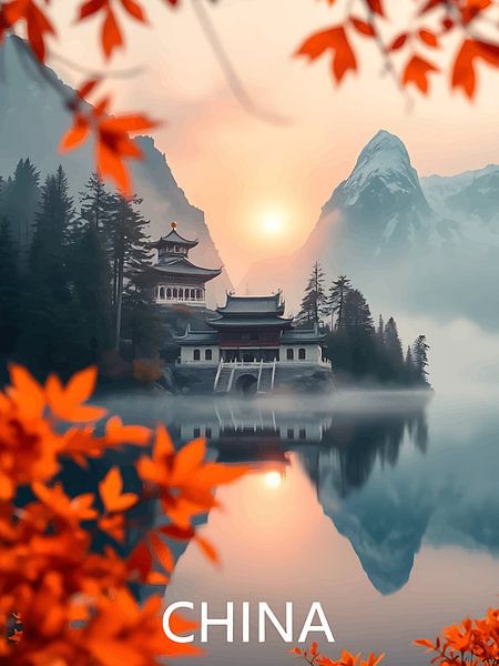 Chinesischer Pavillon von rendy okta