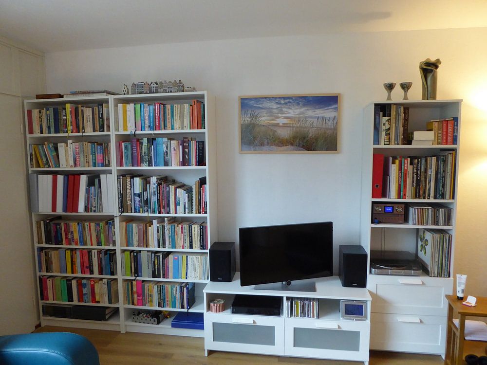 Sonnenuntergang über dem Strand von Ameland von Karel Pops