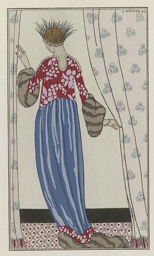 George Barbier - Manteau de Théâtre (1913)