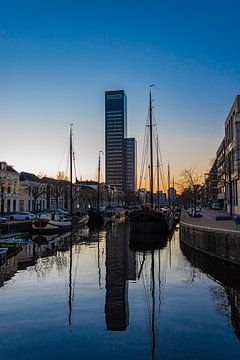 Leeuwarden am Abend von Renske Lemmens