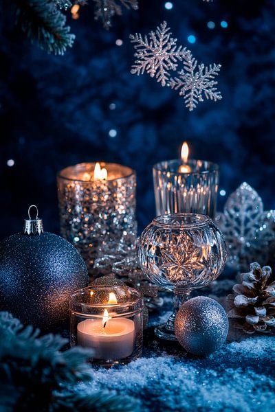 Winter lighting accents by Poster Art Shop