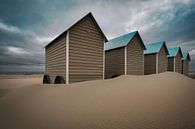 Strandhütten in Bredene von Rik Verslype Miniaturansicht