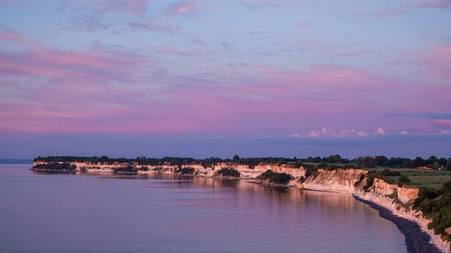 Sonnenaufgang bei Stenvs Klint, Dänemark