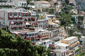 Vue magnifique de Positano en Italie