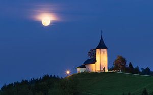 Kirche Jamnik, Slowenien