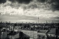 Schwarzweiss-Fotografie: Berlin Skyline van Alexander Voss thumbnail