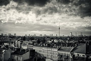 Schwarzweiss-Fotografie: Berlin Skyline von Alexander Voss
