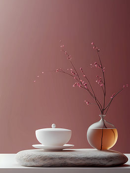 Chinesische Teetasse Stilllebenfotografie