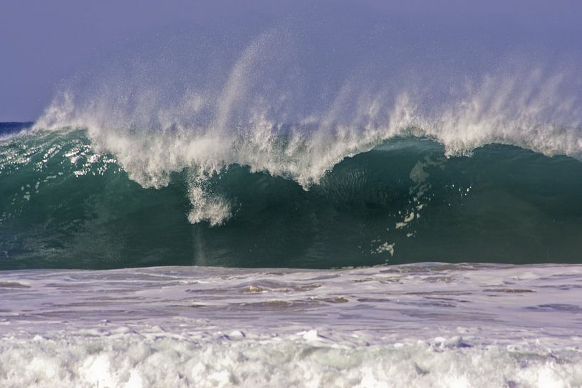 Une énorme vague dans la mer du Nord aux Pays-Bas par Eye on You