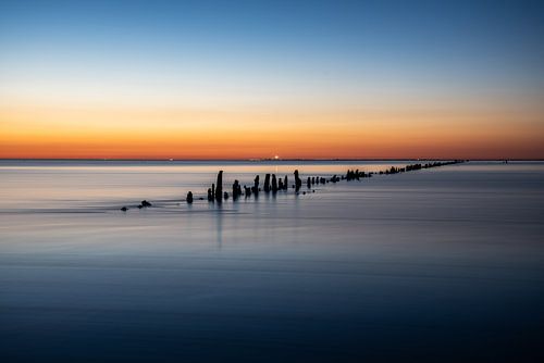 Zonsondergang Noordkaap (Groningen)