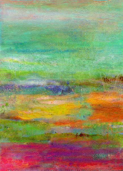 my dream landscape green by Claudia Gründler