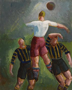 Ángel Zárraga - Kopbal (1926) van Peter Balan