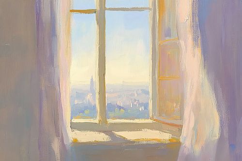 Ansicht Fenster | Licht Stadtansicht