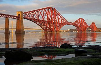 Forth Rail Bridge, South Queensferry, Schottland, Vereinigtes Königreich.