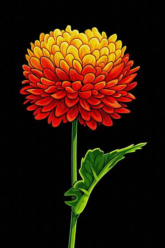 Glut der Morgenflamme. von Jose Lok