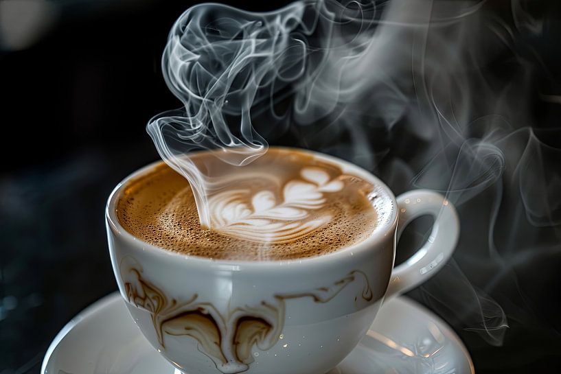 Kunst mit Kaffee von Egon Zitter