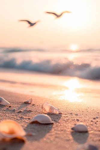 Strand en golven
