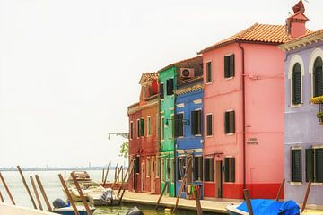 Burano eiland Italië