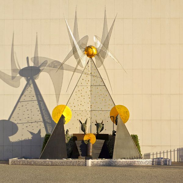 Portugal:a modern nativity scene in Fátima by Berthold Werner