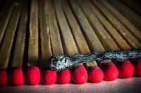 Lucifers met dwarsligger