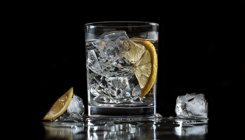 Gin-Tonic-Cocktail-Panorama von TheXclusive Art