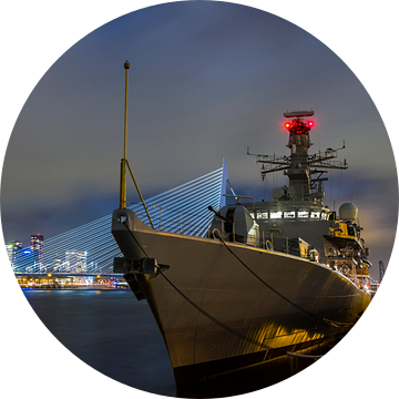 Marineschip HMS Kent in Rotterdam van Rob Altena