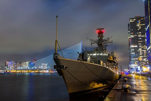 Navire HMS Kent à Rotterdam
