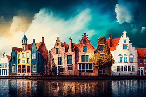 Farbenfrohe Immobilien mit karibischem Flair