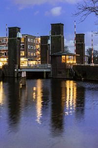 Schiedam, Oranjebrug over de Nieuwe Haven