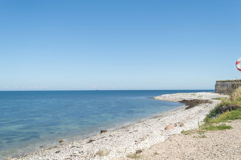 Plage De Galets Avec Des Falaises par Melvin Fotografie