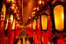 Lantaarns in tempel Hong Kong van Gijs de Kruijf
