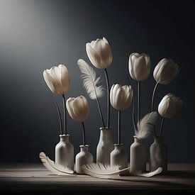 Stilleben mit Tulpen von Jessica Berendsen