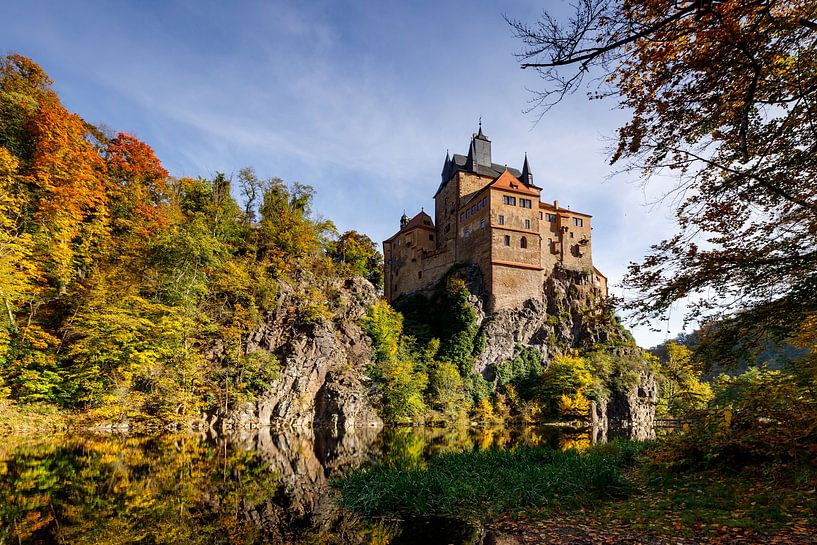 Burg Kriebstein in Sachsen von Roland Brack