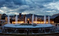 Magic fountain Barcelona