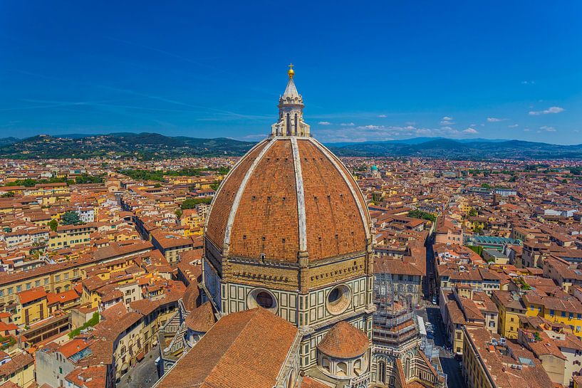 Florence, Italië - Uitzicht over de stad - 2 van Tux Photography