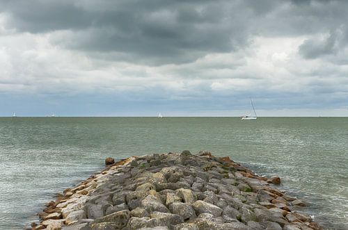 View of the IJsselmeer