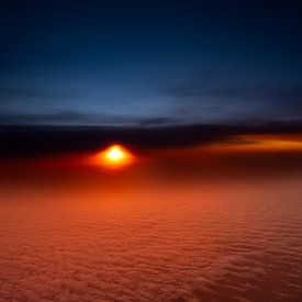 Glühend über den Wolken von WSPictures