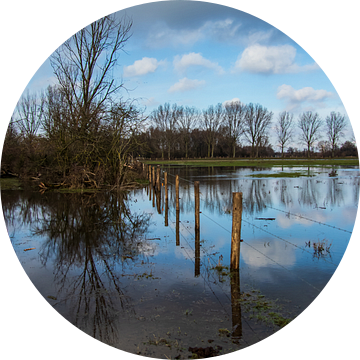 Overstromingen in Limburg van Clive Lynes