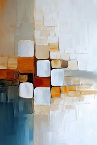 Modern abstracte blokken