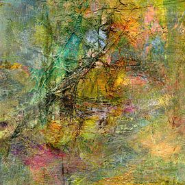 Vloeistofvariatie 3 van Claudia Gründler