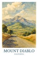 Bezaubernde Aussicht auf den Mount Diablo